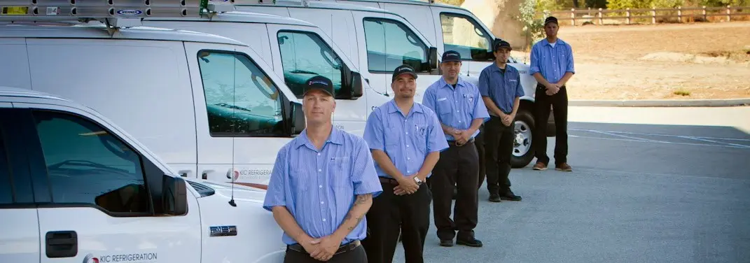 KIC Refrigeration crew ready for Mini Split Repair jobs across Monterey Park